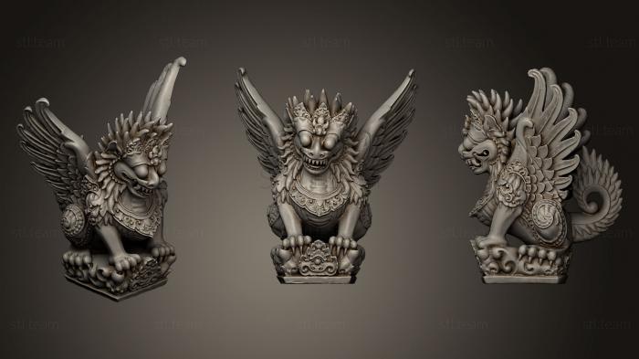 Статуэтки львы тигры сфинксы Статуя Бали